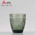 Green water drinking goblet wine glass for wedding